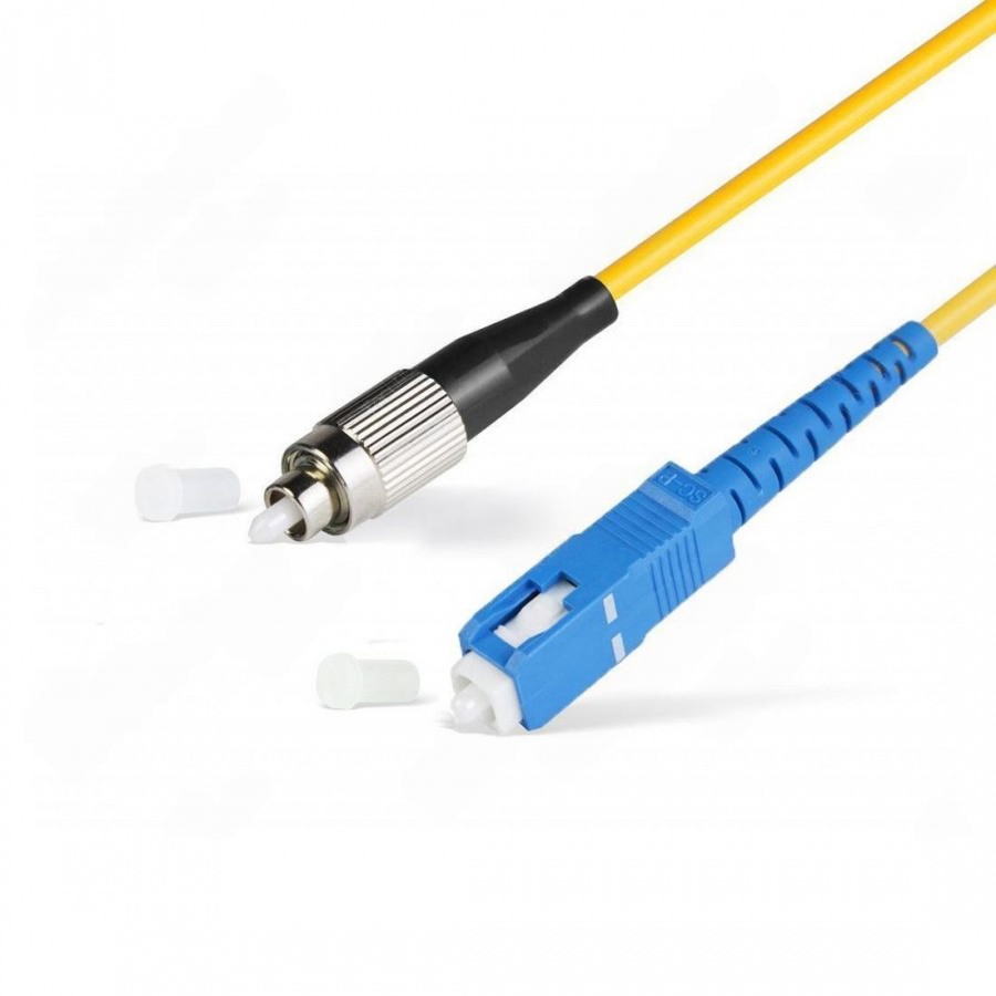 Оптический патчкорд FC/UPC-SC/UPC, SM G652D, 3.0mm, LSZH, 2M