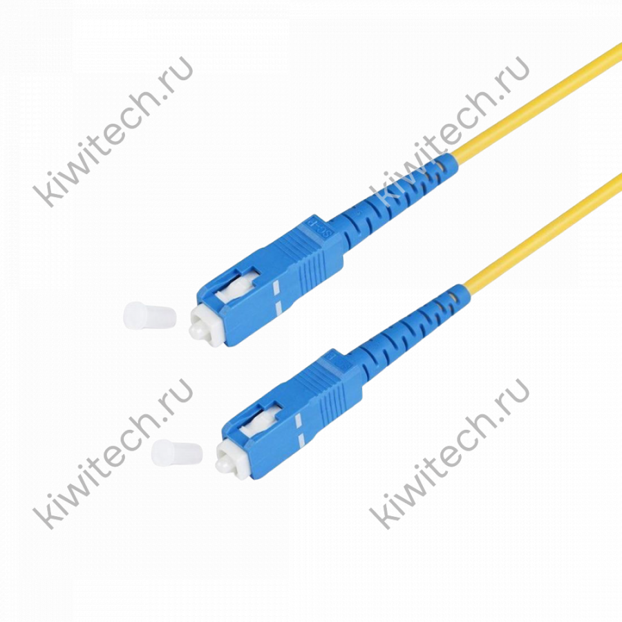 Оптический патчкорд SC/UPC-SC/UPC, SM G652D, 3.0mm, LSZH, 2M